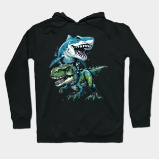 Shark Tiger Traits Hoodie